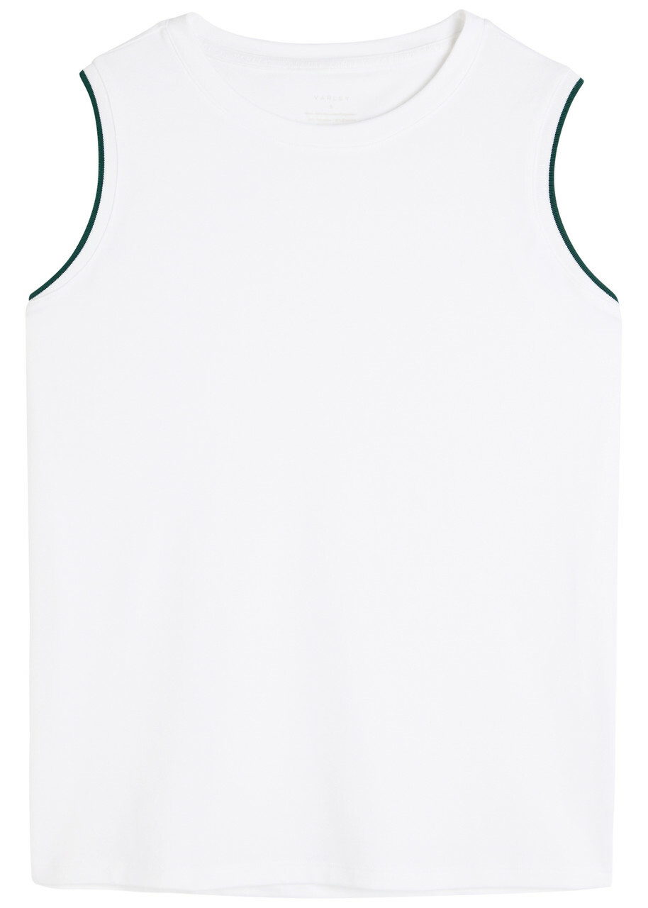 Varley Arton Performance Stretch-jersey Tank White