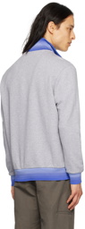 Paul Smith Gray Half-Zip Sweatshirt