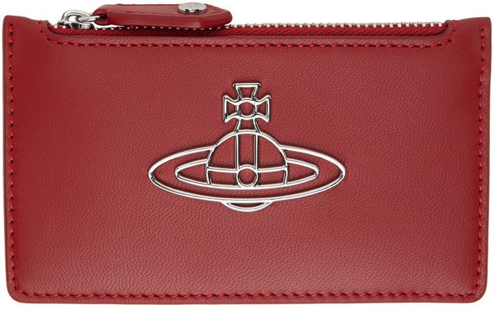 Photo: Vivienne Westwood Red Nappa Slim Card Holder