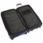 Eastpak Transit'r Medium Travel Bag With Wheels in Tarp Blue 