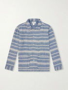 RRL - Striped Linen Shirt - Blue