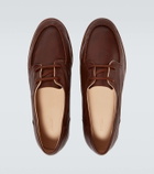 Auralee Leather Derby shoes
