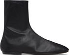 Dries Van Noten Black Ankle Boots