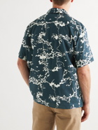 NORSE PROJECTS - Carsten Camp-Collar Printed Cotton Shirt - Blue