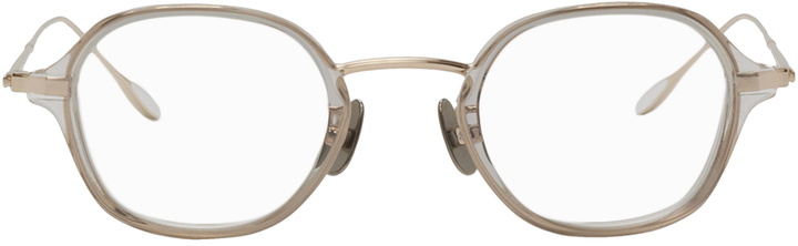 Photo: YUICHI TOYAMA. Gold F.Marianne Glasses