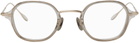 YUICHI TOYAMA. Gold F.Marianne Glasses