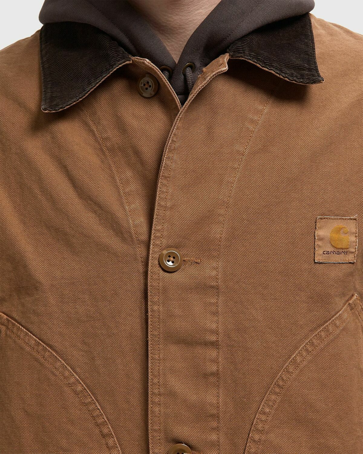 Carhartt WIP Prescott Coat Brown Men Carhartt WIP