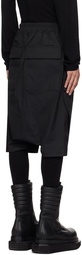 Rick Owens Black Drawstring Shorts