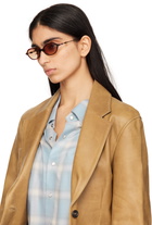BONNIE CLYDE Brown & Black Nisa Sunglasses