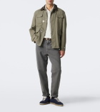 Brunello Cucinelli Logo cotton piqué polo shirt