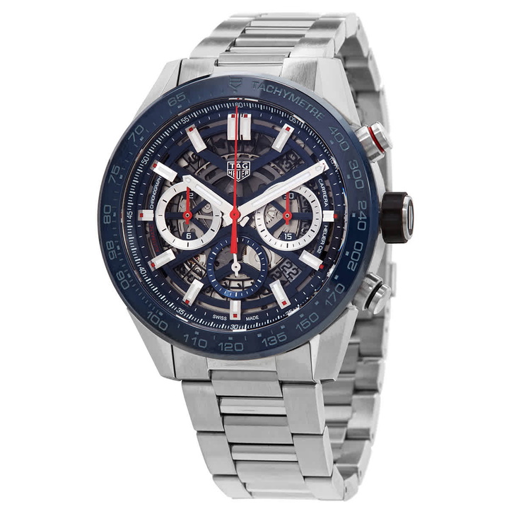Photo: Tag Heuer Carrera Chronograph Automatic Mens Watch CBG2A11.BA0654