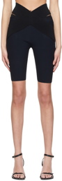 Dion Lee Navy X Shorts