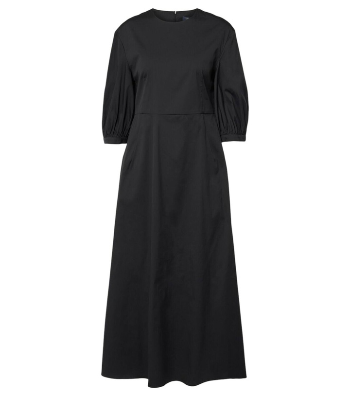 Photo: 'S Max Mara Clea cotton-blend poplin maxi dress