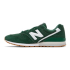 New Balance Green Suede 996 Sneakers