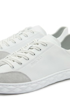 Jimmy Choo Diamond Flex Leather Sneakers White