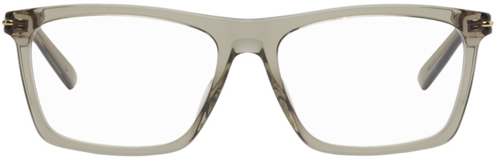 Photo: Gucci Brown Rectangular Glasses