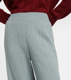 Loro Piana Ribbed-knit cashmere pants