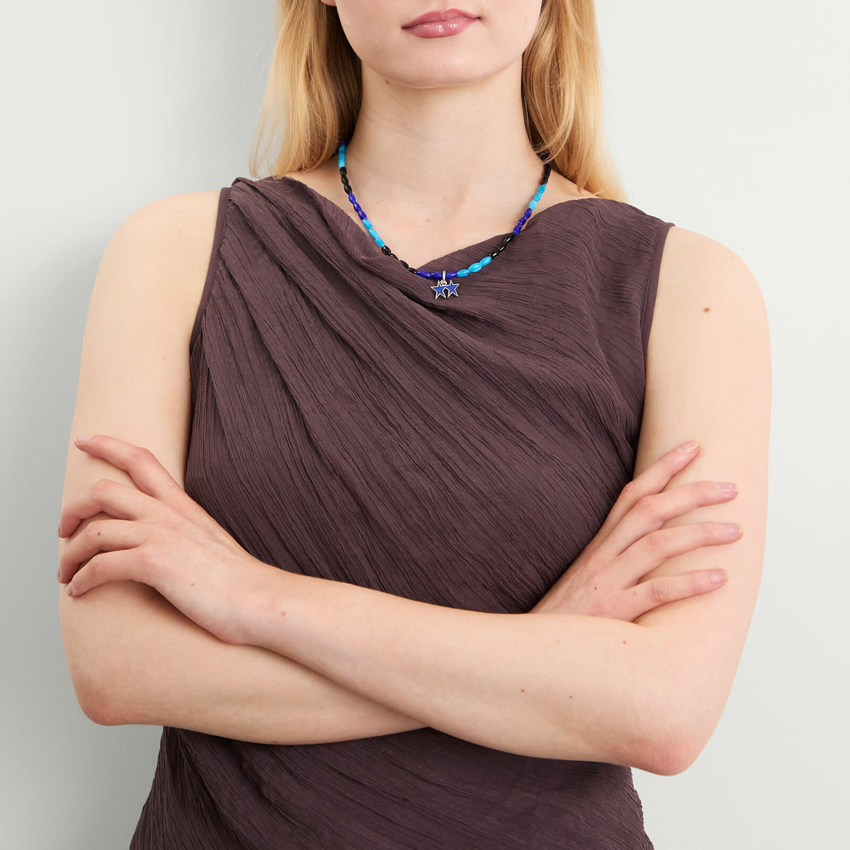 TwoJeys Ocean Icon Necklace - Presented by END. in Silver 