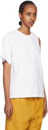 AGOLDE White Della T-Shirt