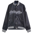 A Bathing Ape Men's Baseball Varsity Jacket in Navy