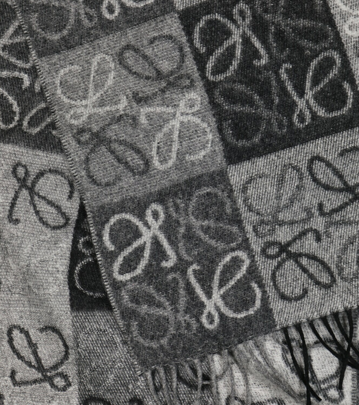 Loewe Anagram wool and cashmere scarf Loewe