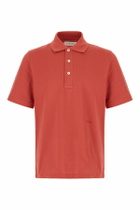 Lanvin Brick Piquet Polo Shirt