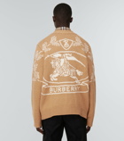 Burberry - Anwell intarsia wool cardigan