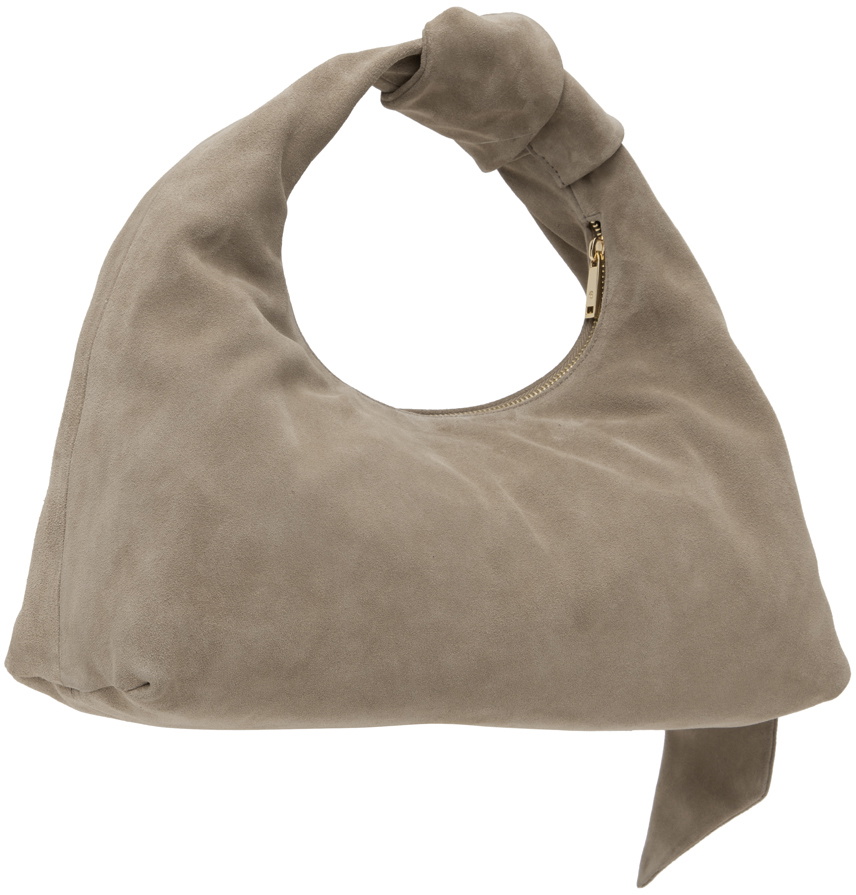 ANINE BING Taupe Grace Bag