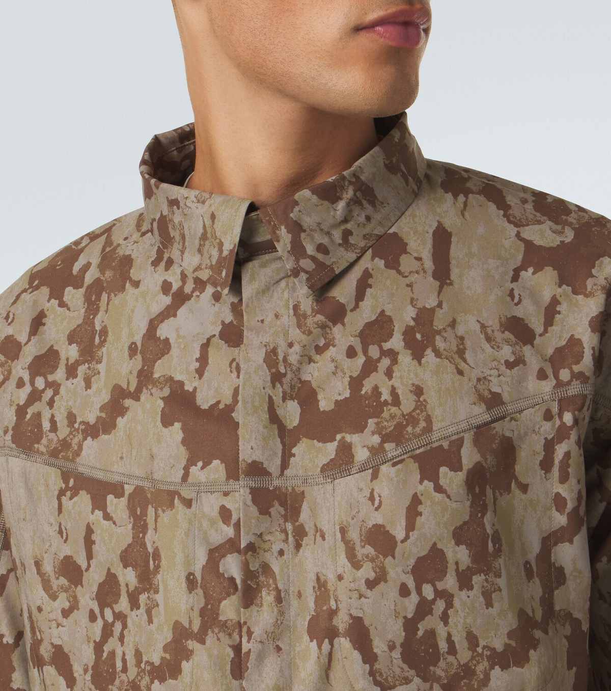 Satisfy River camouflage PeaceShell shirt