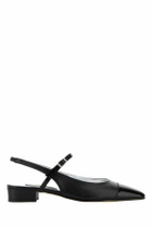 Carel Black Leather Oceano Ballerinas