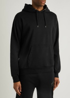 Colorful Standard Hooded Cotton Sweatshirt Black