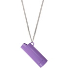 Ambush Purple Lighter Case Necklace