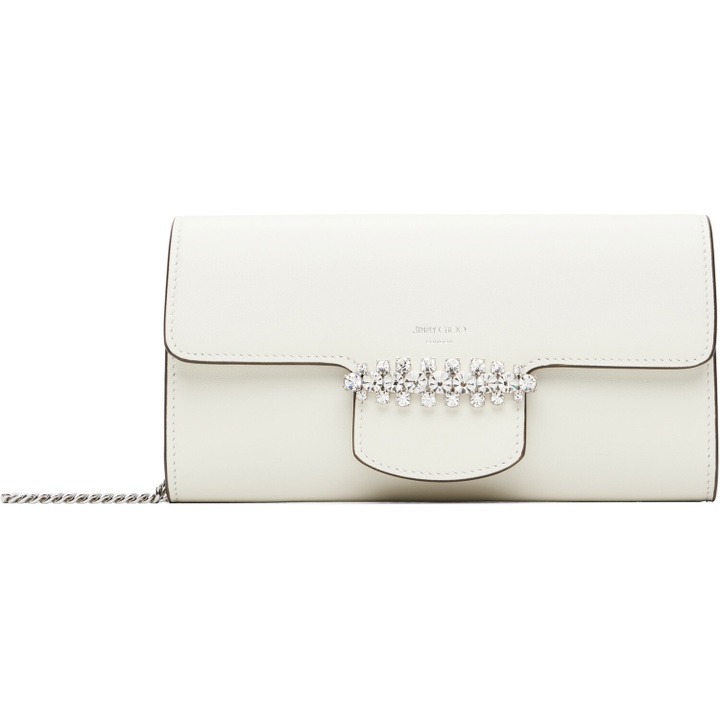 Photo: Jimmy Choo Off-White Bing Wallet Chain Bag