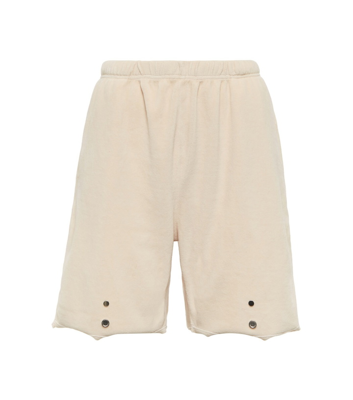 Photo: Les Tien - Snap Front velour shorts