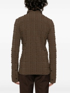 Nanushka Brown Lotte Checked Shirt
