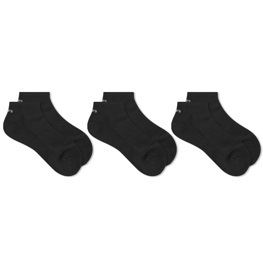 Photo: WTAPS Skivvies Short Sock - 3 Pack