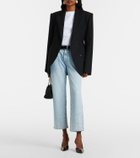 7 For All Mankind Calie embellished straight jeans