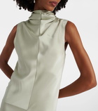 Jil Sander Draped maxi dress