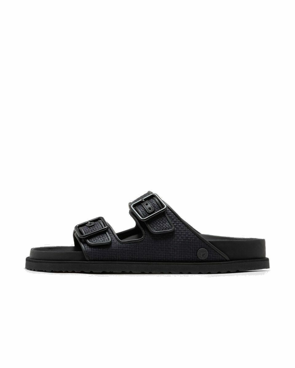 Photo: Birkenstock 1774 Milano Raffia Luxe 1774 Blue - Mens - Sandals & Slides