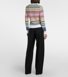 Missoni - Zig-zag knit cotton-blend sweater