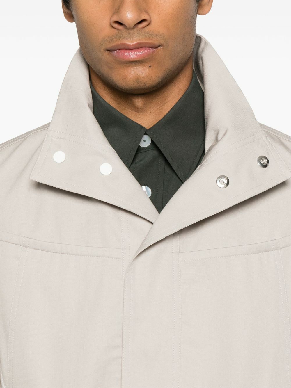 Kiko Kostadinov Neutrals Zafar Cropped Jacket Kiko Kostadinov