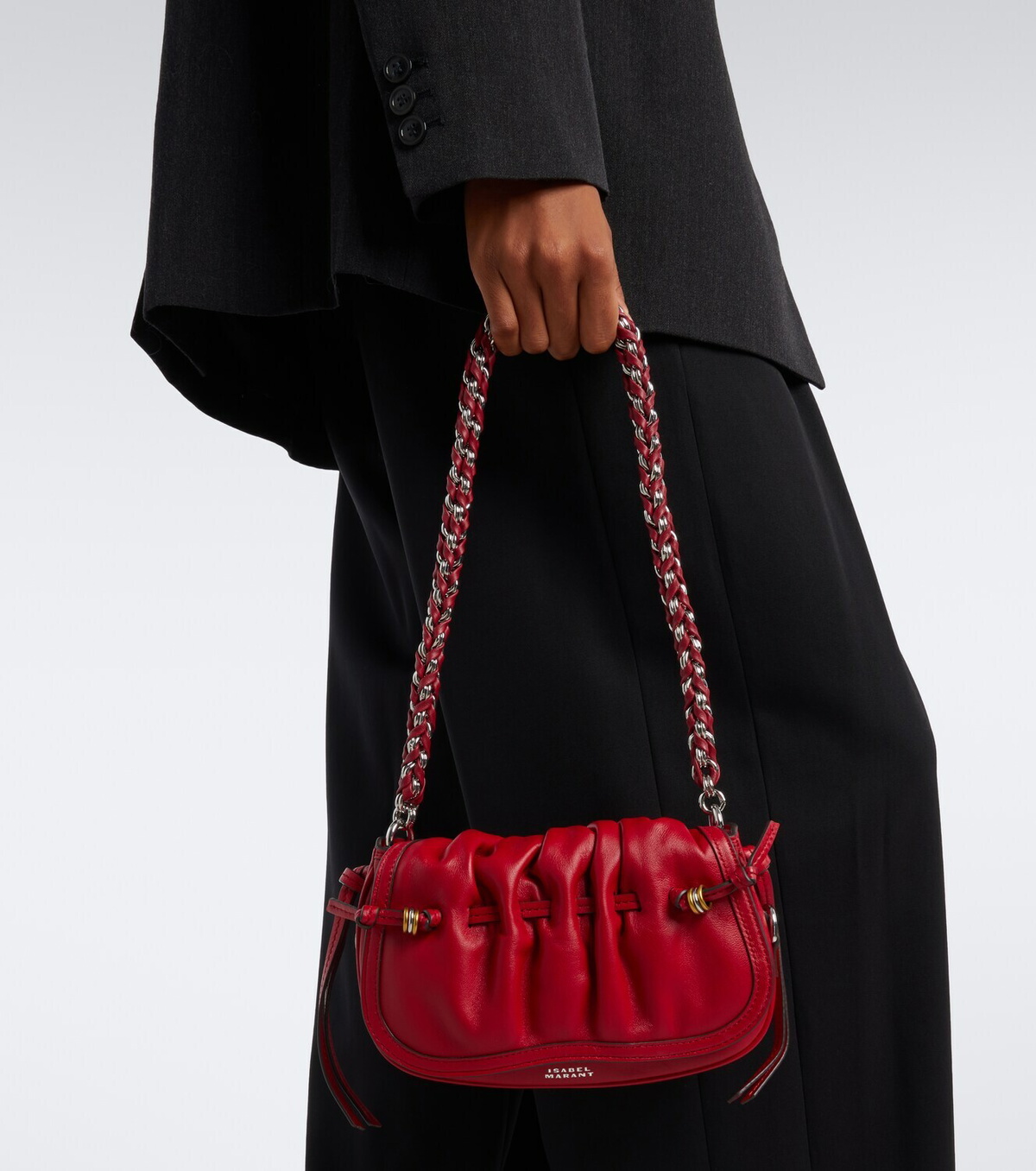 Isabel Marant Bolton XS leather shoulder bag