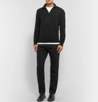 The Row - Dexter Cashmere Half-Zip Sweater - Black