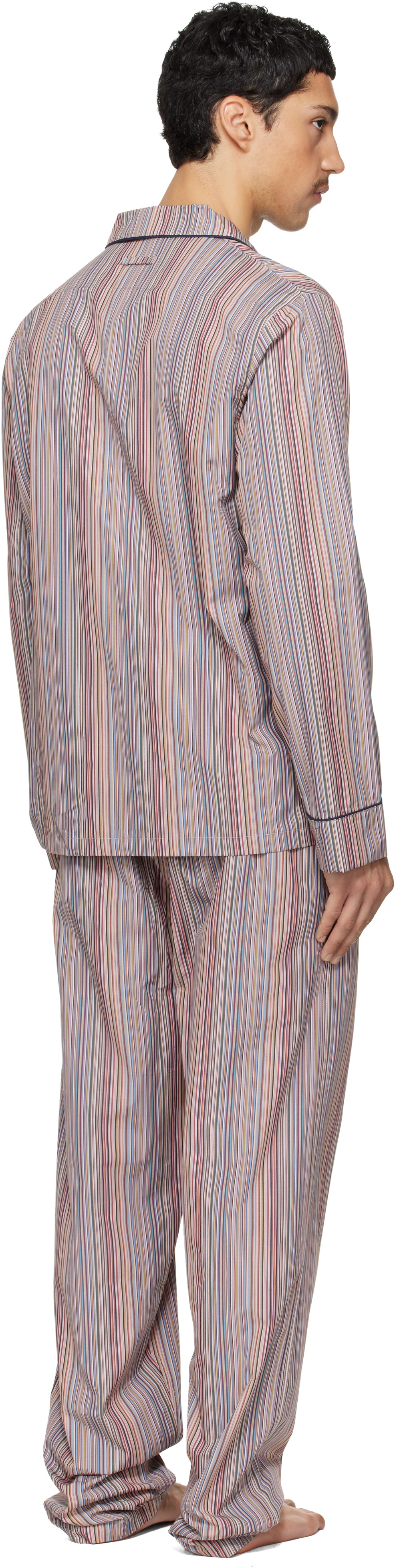 Paul Smith Multicolor 'Signature Stripe' Cotton Pyjama Set