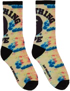 BAPE Multicolor College Tie-Dye Socks