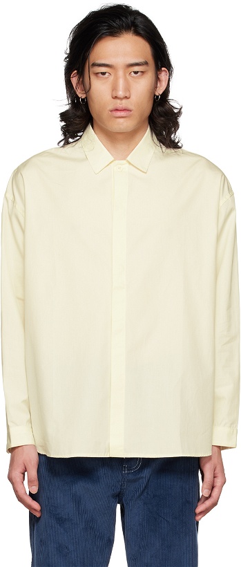 Photo: Sunnei Off-White Buttoned Shirt