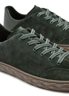 Jimmy Choo Diamond Flex Suede Sneakers Green