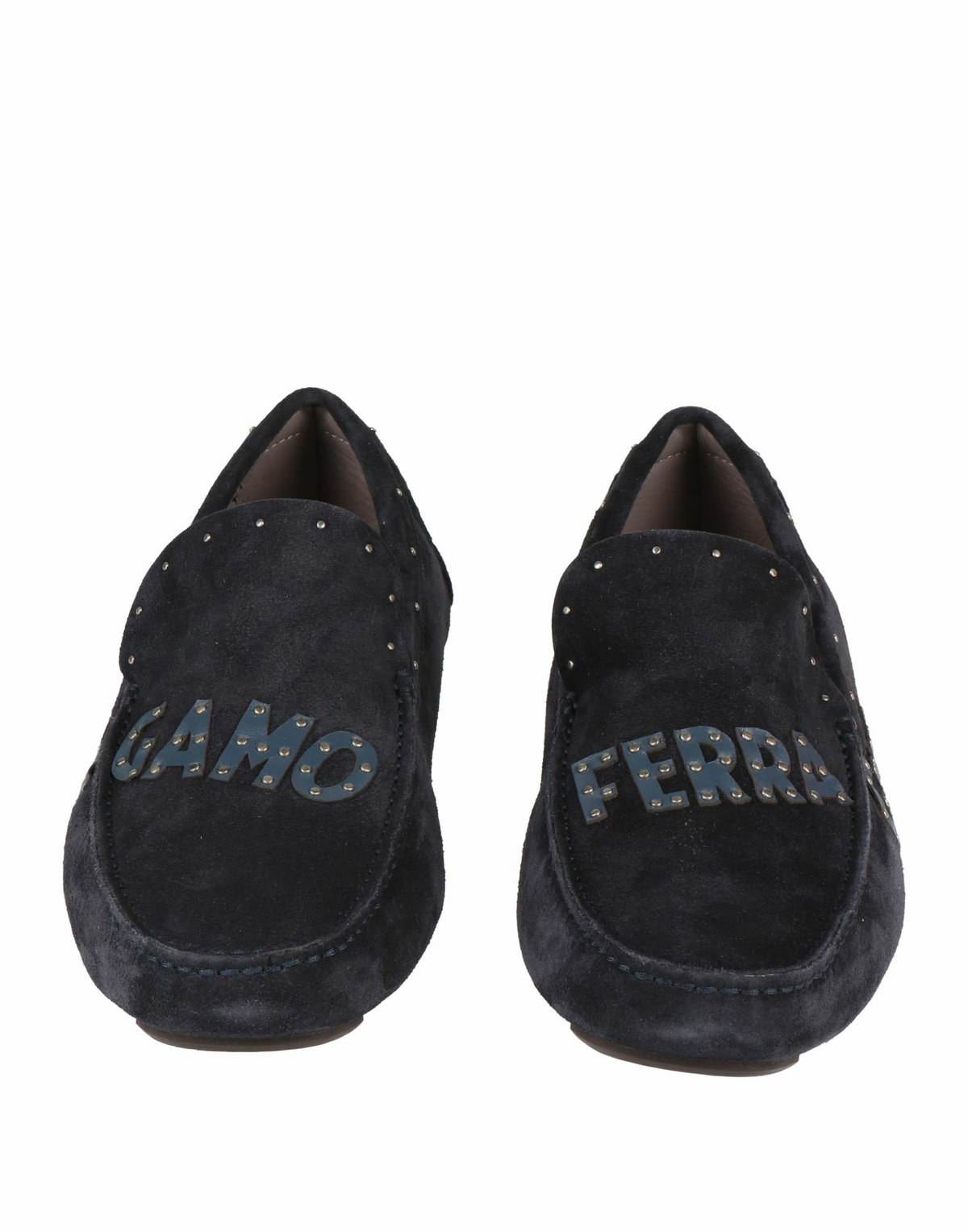 Ferragamo Womens Loafers in Navy