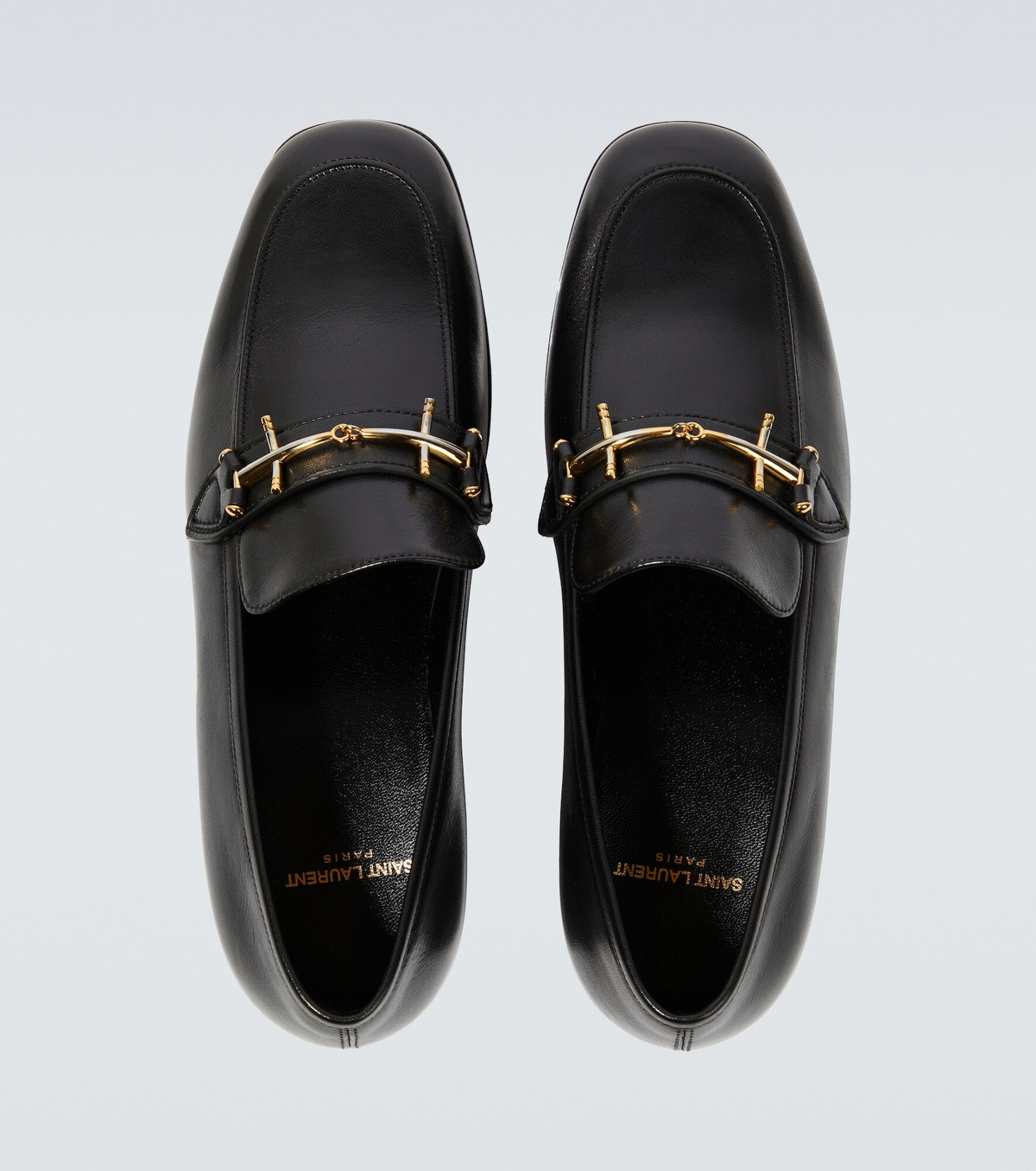 Saint Laurent - Solferino leather loafers Saint Laurent