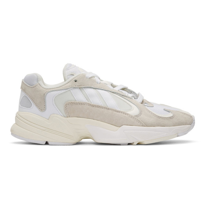 Photo: adidas Originals White Yung-1 Sneakers